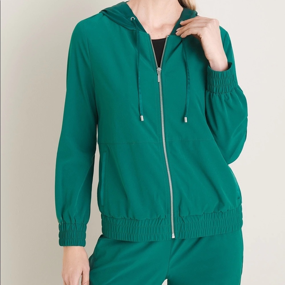 Beige Satin Jacket - image 3